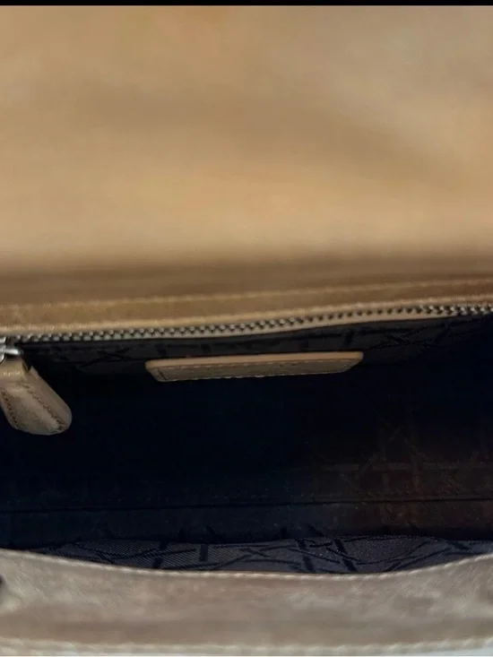 Dior Mini Lady Dior Tote in Metallic Gold - Picture 3 of 8